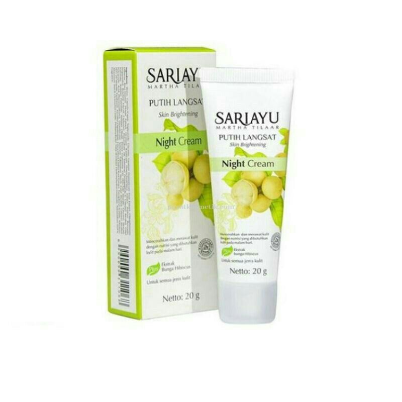 Sariayu Putih Langsat Night Cream