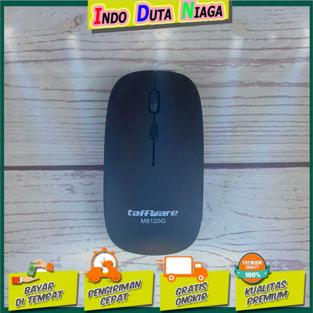 IDN TECH - Taffware Mouse Bluetooth 5.2 Rechargeable - M8120G