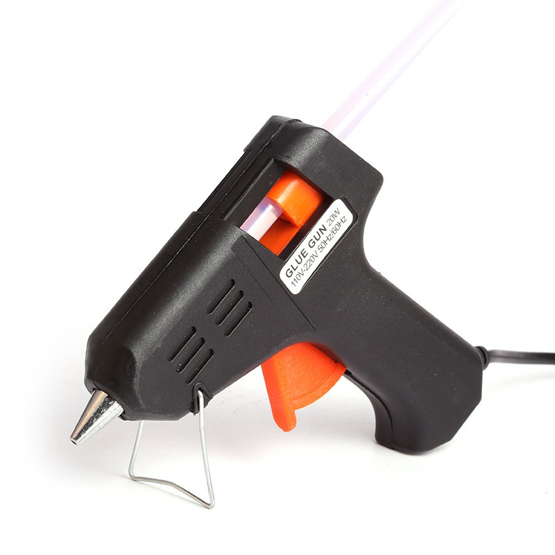 Alat Lem Tembak Glue Gun 20W Lem Bakar Cair/Lem Lilin Include Lem