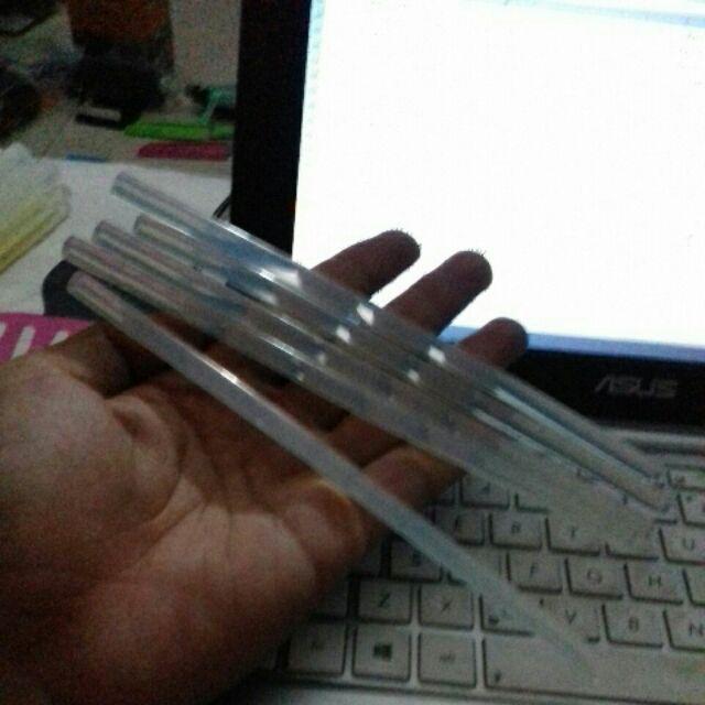 Isi refill ulang Lem tembak stick glue gum besar kecil putih bening kuat karet murah di semarang-0,7 × 18