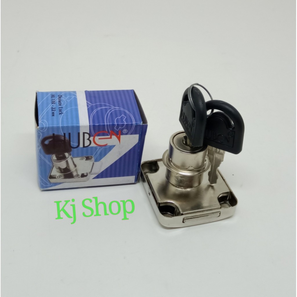 Huben Kunci Pintu Lemari HL 138 - 22mm / Kunci Laci Lemari Huben