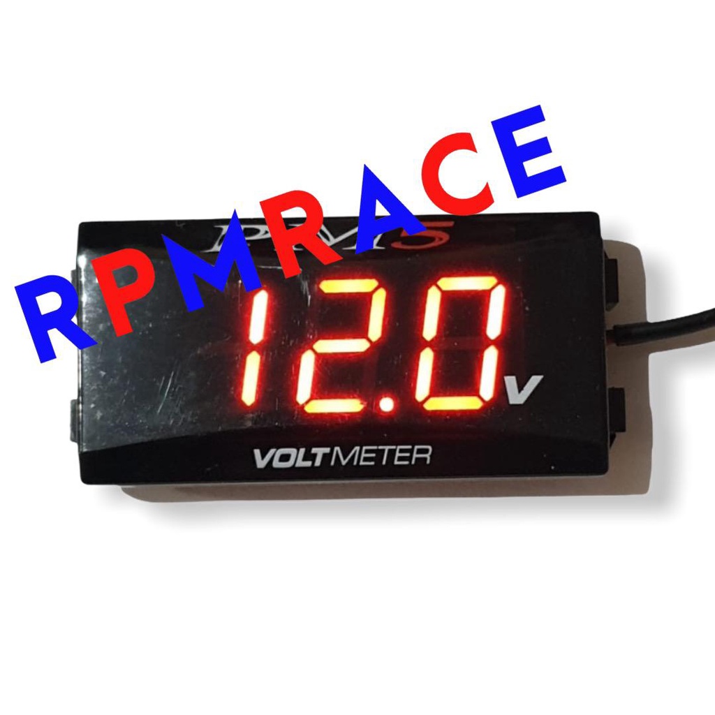 Volt Meter Aki Voltmeter Untuk Pengukur Aki Motor