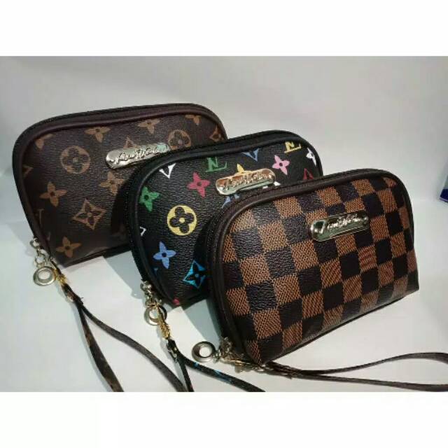 Jual Dompet LV mini 3 ruang ukuran 17x10 | Shopee Indonesia