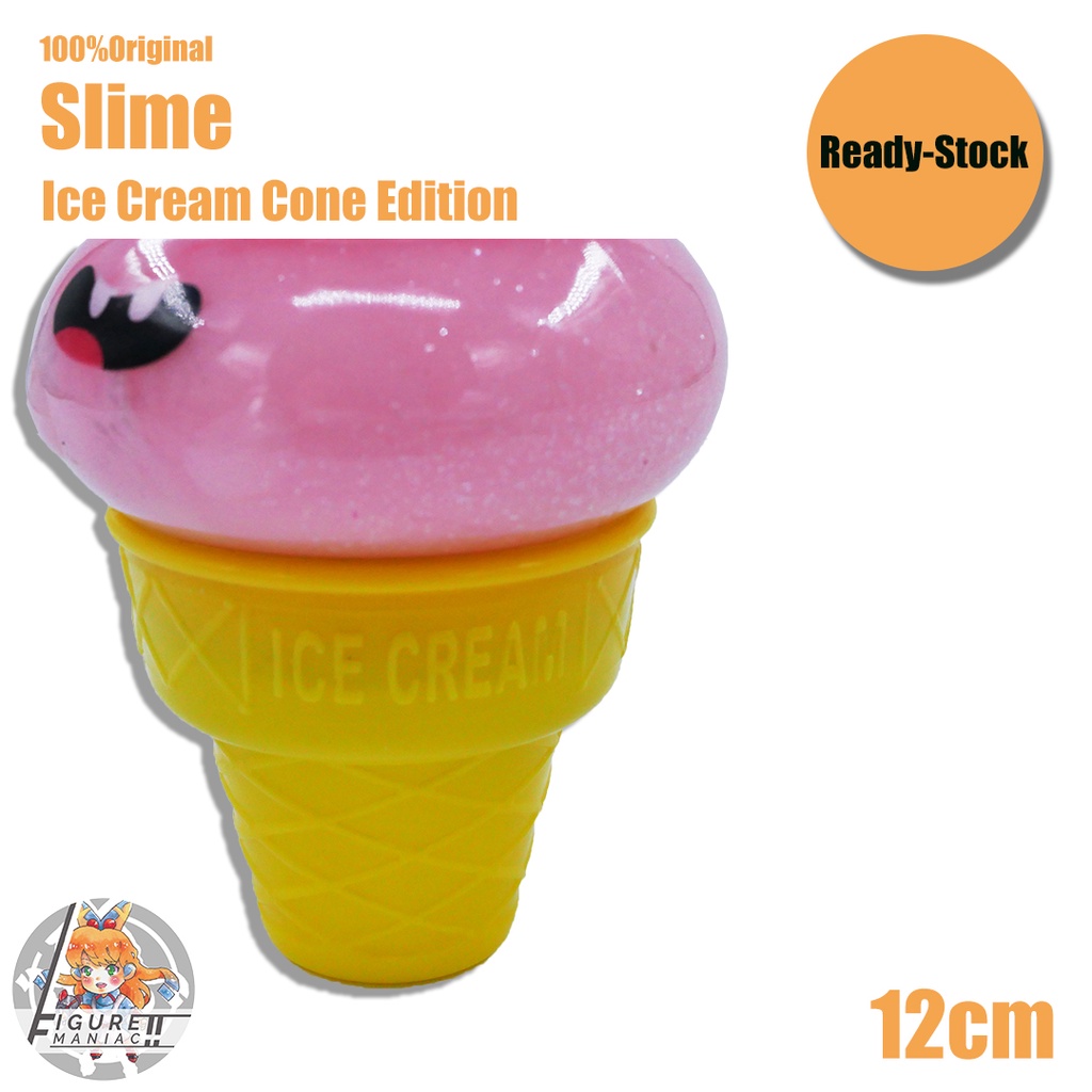 Figure Maniac - Slime Ice Cream Cone Edition Tabung Edition 12 cm Import Premium