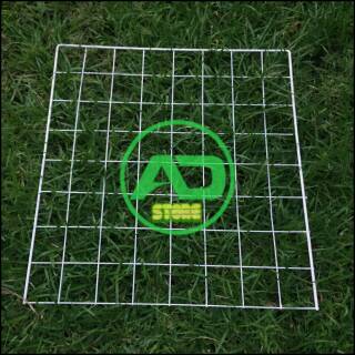 kawat ram wire grid wall 45x42cm pajangan foto lampu  hias  