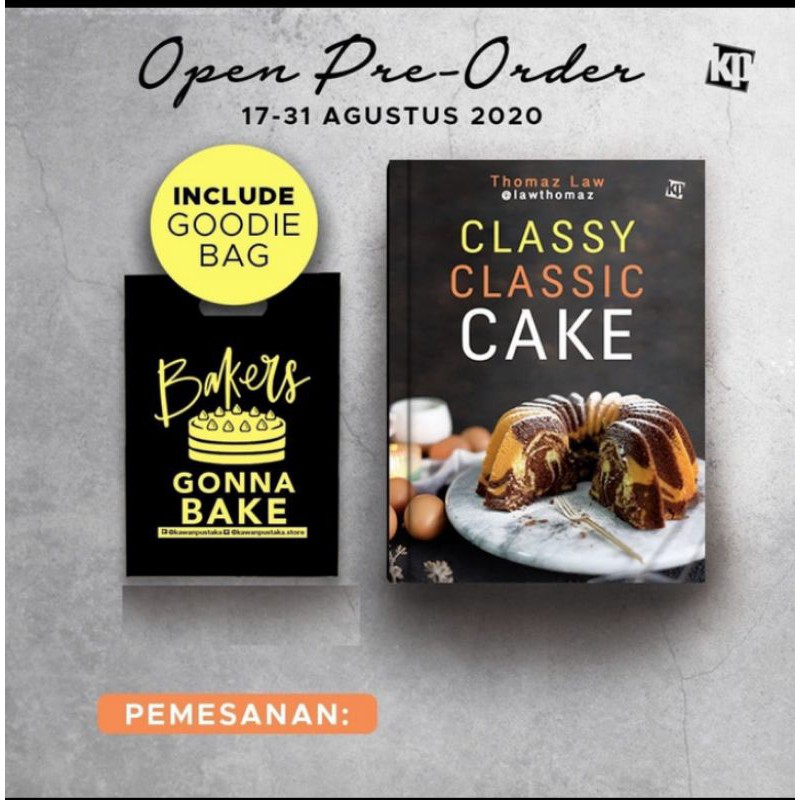 

CLASSY CLASSIC CAKE + BONUS GOODIE BAG - @lawthomaz