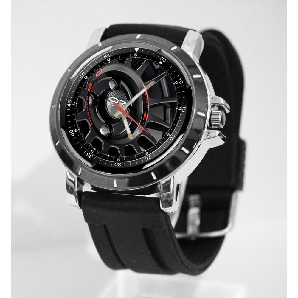 [Riashop] Jam Tangan Rubber VELG MOBIL OZ RACING