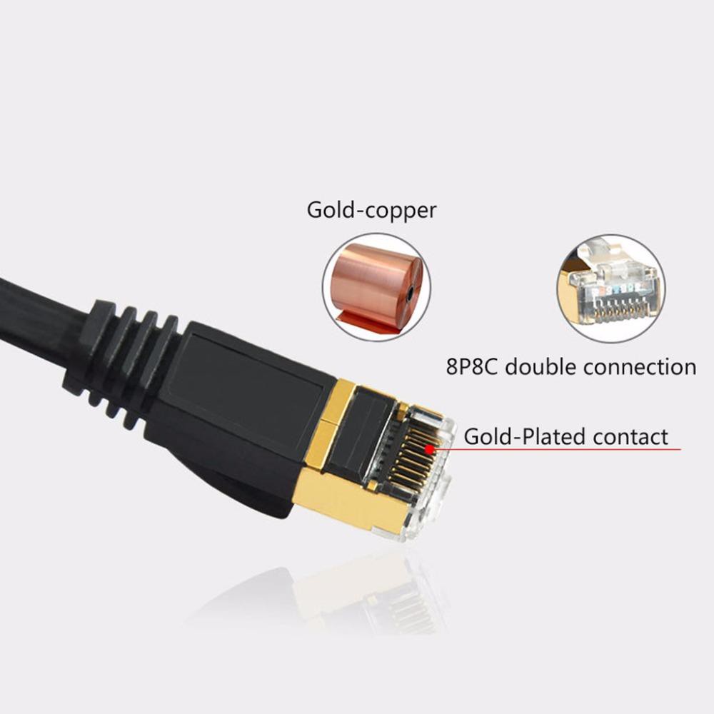 Kabel Flat Lan Cable Cat 7 - 3M  - 669272