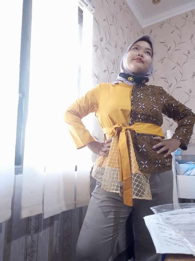 Atasan Batik Wp 140/yellow