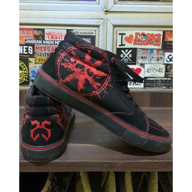 Sepatu Burgerkill x Saint Barkley - Midlothian Official