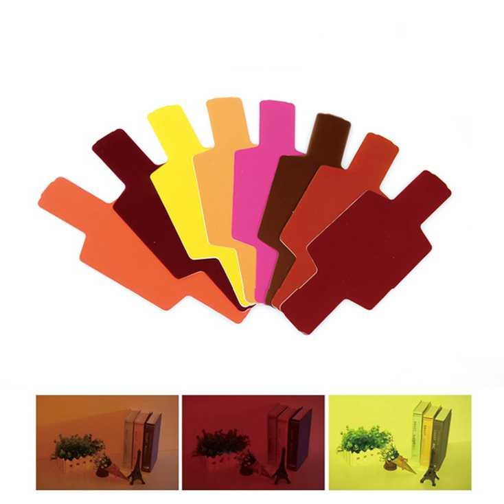 Bayar Ditempat Photography Color Filter Card 20 Color for DSLR Flash
