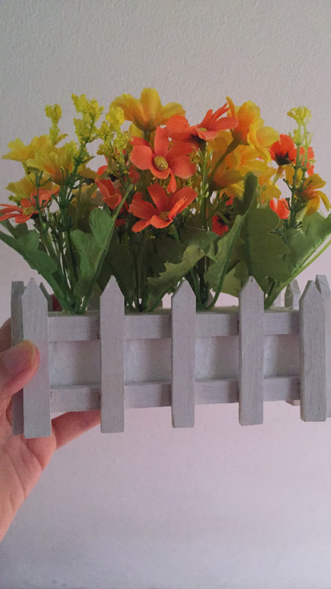 Pot Pagar / Vas Bunga Bentuk Pagar Dengan Busa