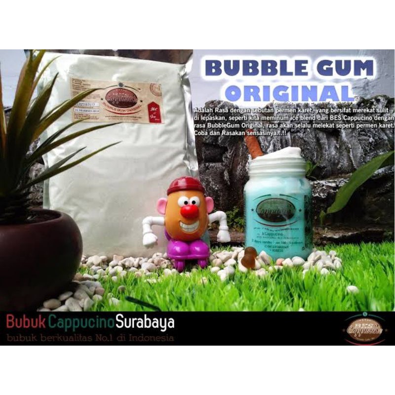 

Bubuk Minuman Rasa Buble Gum original(Bes Cappucino)