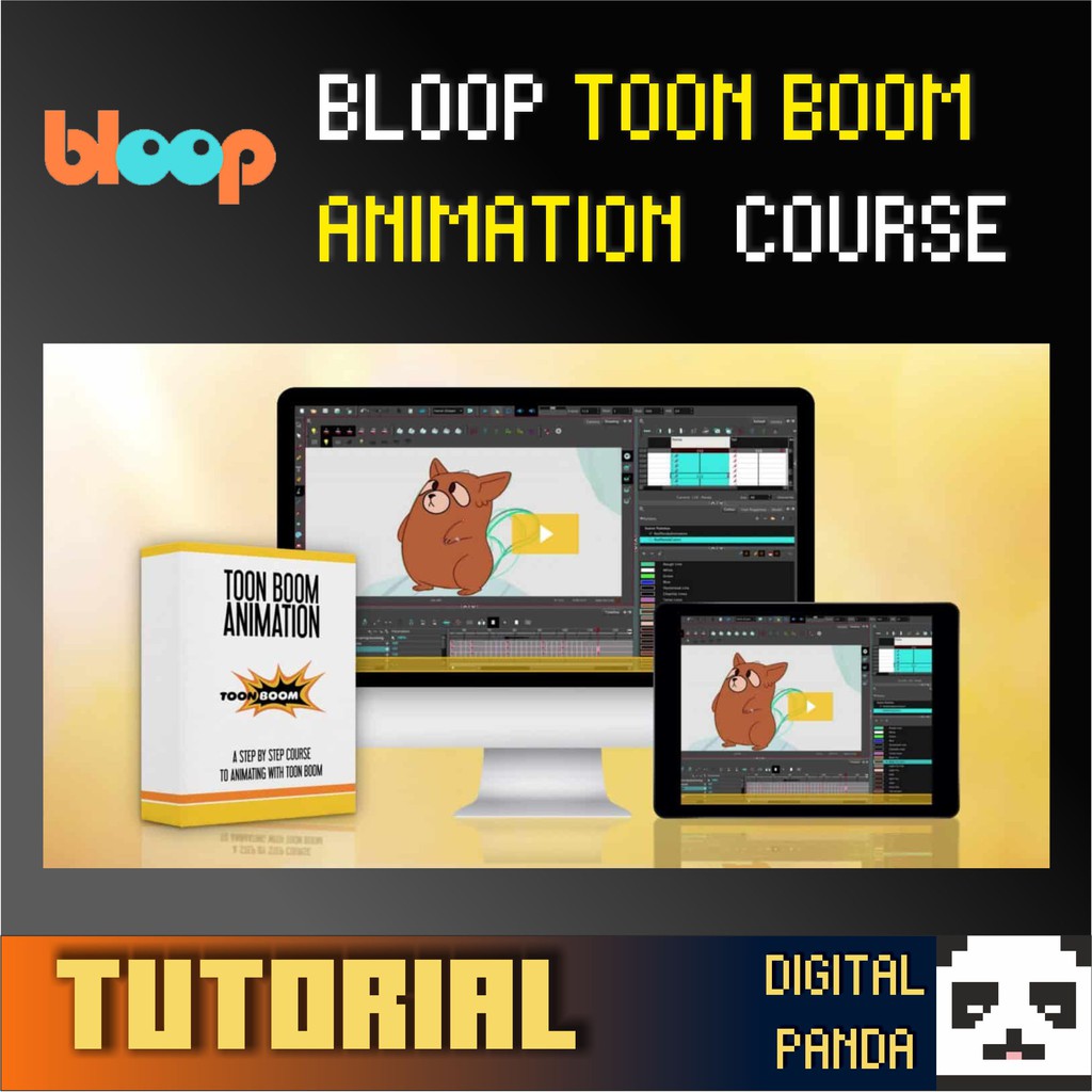 Jual [ FULL TUTORIAL] BLOOP ANIMATION - TOON BOOM ANIMATION COURSE ...