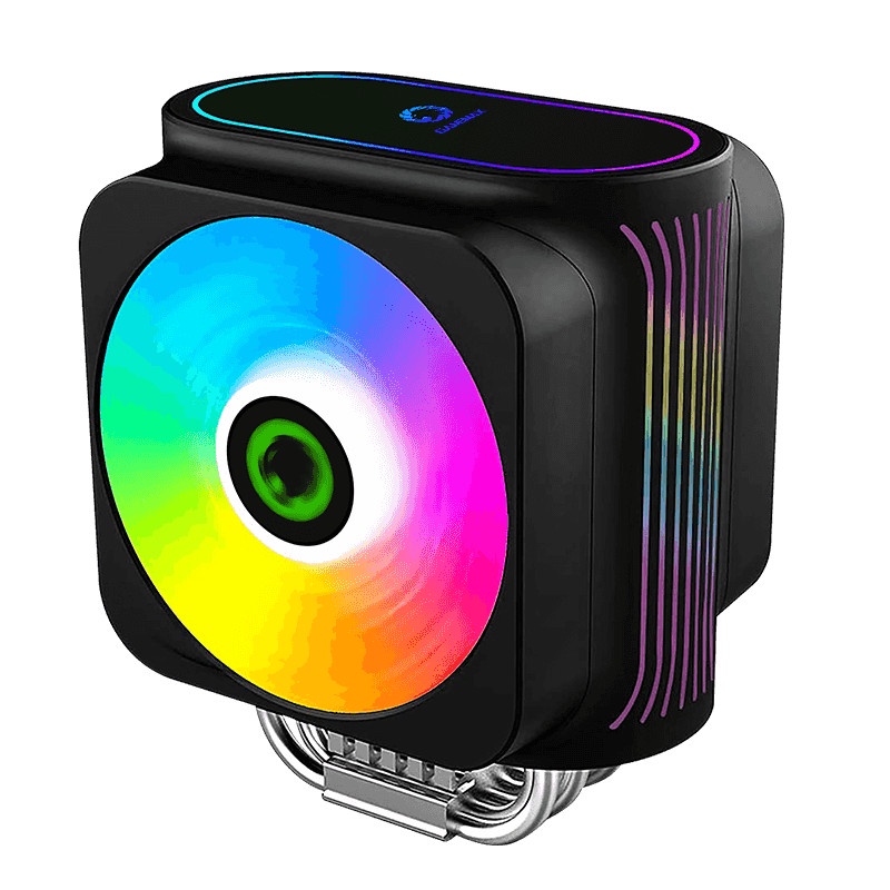 GAMEMAX GAMMA 600 RAINBOW ARGB CPU COOLER + RGB Controller