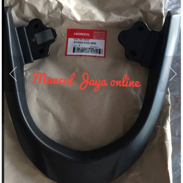 Begel Belakang Honda BeAT Fi Hitam 81200-K25-900