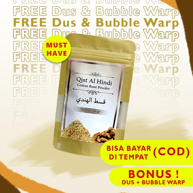 [COD] Qist Al Hindi ORI 50gr - Qust Al Hindi Asli - Qusthul Hindi Import - Obat Herbal Covid 19