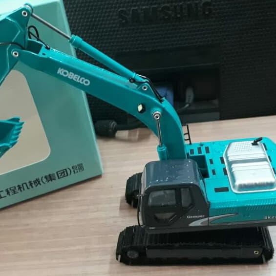 Miniatur Diecast Alat Berat Excavator Kobelco - Termurah 