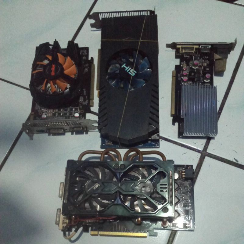 VGA No display dan Artefak