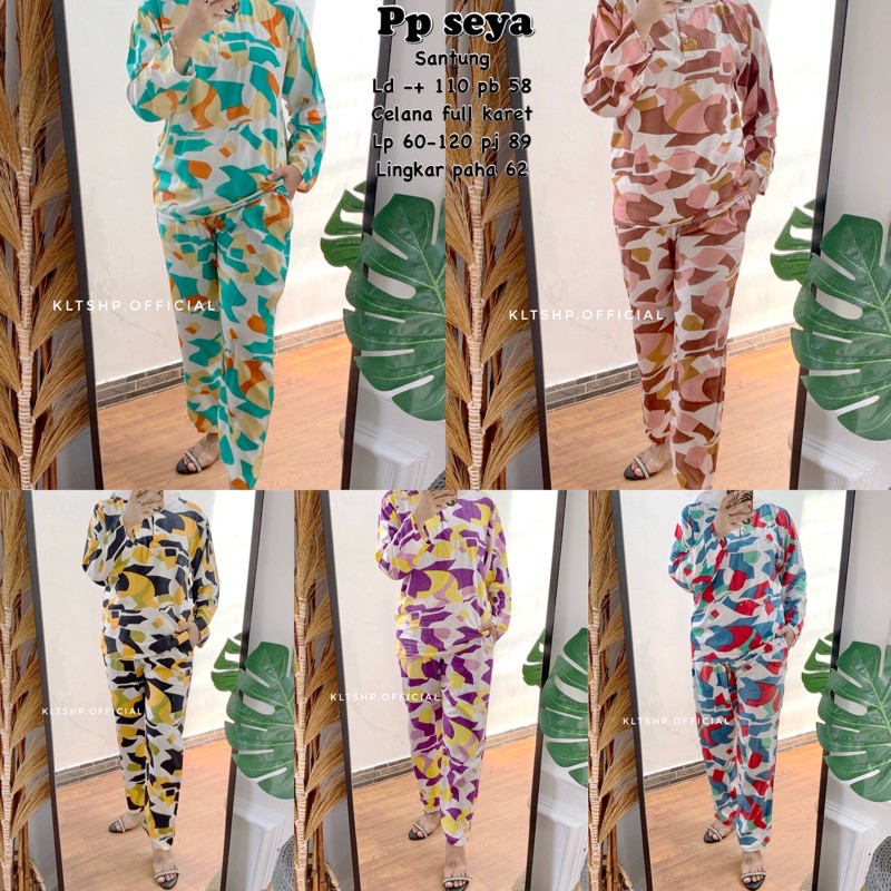 PAJAMAS SANTUNG / ONESET MURAH / SETCEL MURAH / ONE SET SULTAN