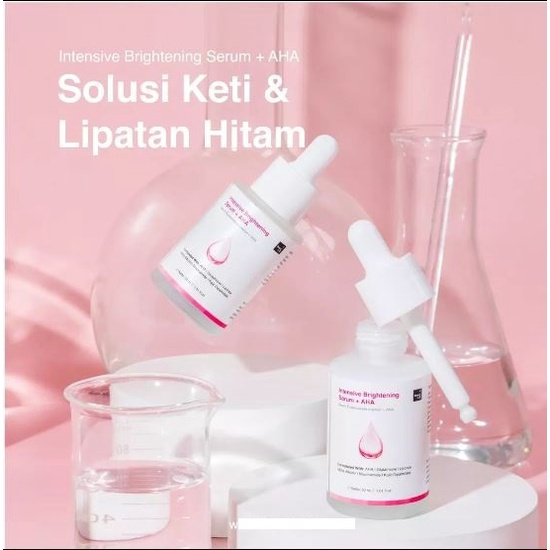 Underarm Brightening Serum (+AHA) BEAUDELAB - Pemutih &amp; Pencerah Ketiak Selangkangan Siku Armpit Serum - Original 100%