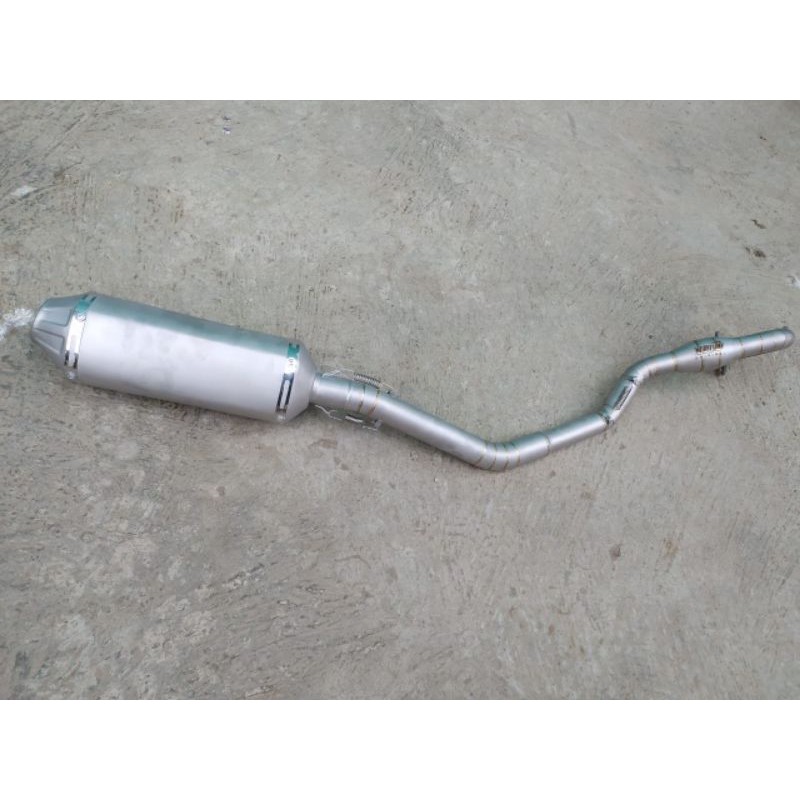 Knalpot CRF KLX Sandblas Titanium SC Project Proliner