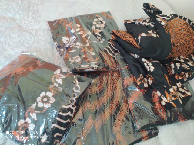 Batik Couple Keluarga Sania Ruffle Ori Ndoro Jowi Dnt Motif Ahy