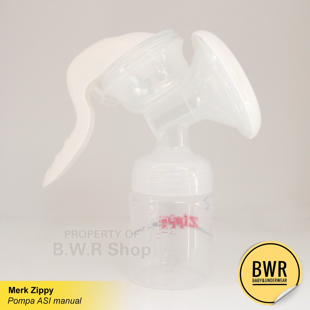 Pompa ASI Manual ZIPPY / Breast Pump Botol Susu BPA Free Ibu Menyusui | Bwr IX