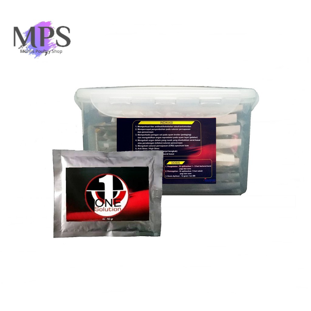 One Solution 4in1 CRD Blaster-Obat Krok Ngorok & Cekrek Ayam