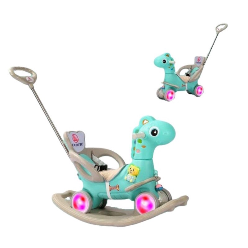 Mainan Kuda Kudaan Anak Exotic Bisa Bolak Balik