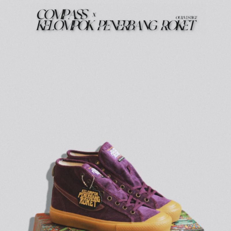 Sepatu Compass x Kelompok Penerbang Roket (KPR) "Rey Marshall"