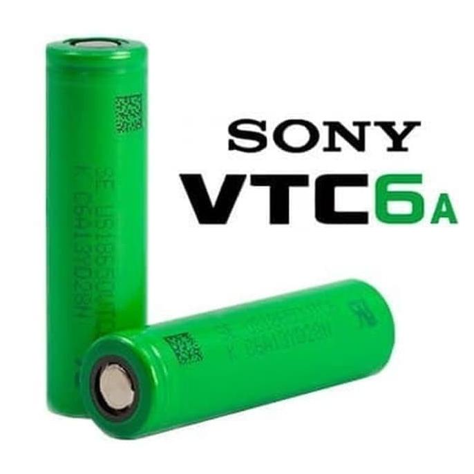 ] VTC 6A Sony Vape Battery 3000mAh 18650 - 100% Authentic Baterai Sony