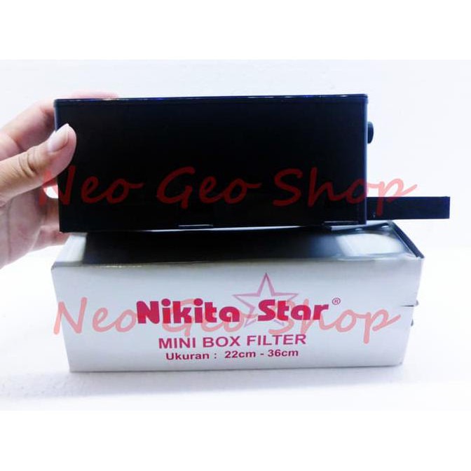 Box Kotak Filter Aquarium Akuarium Kosong Mini Ukuran Kecil