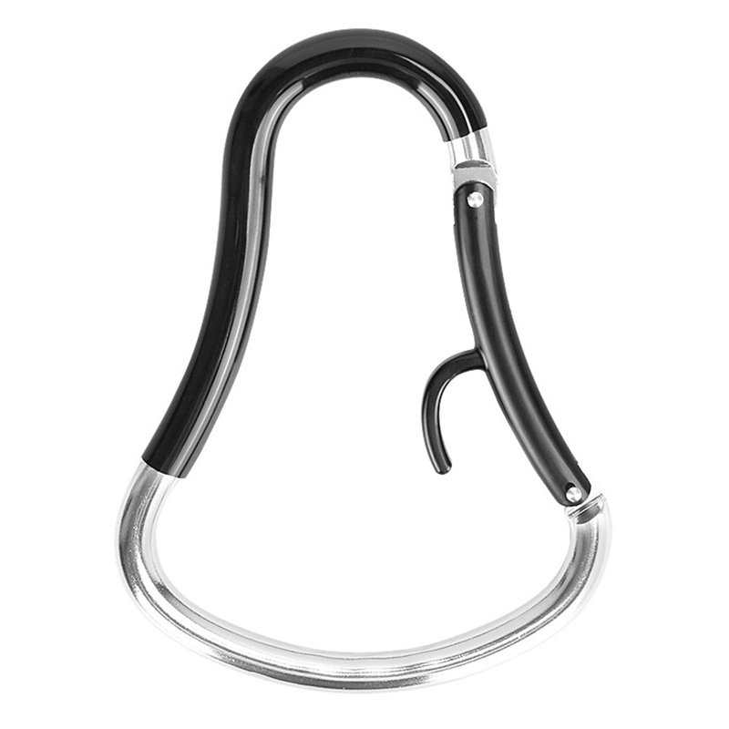 Mary Carabiner Bentuk Labu Bahan Aluminum Alloy Untuk Stroller Bayi