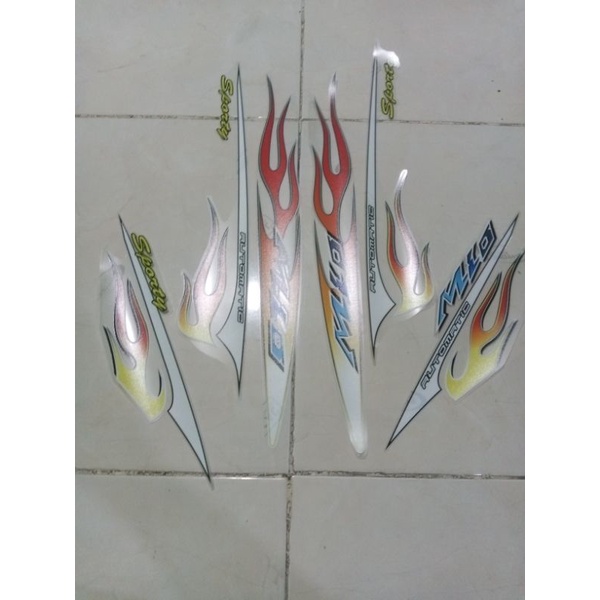 striping mio sporty api transparan