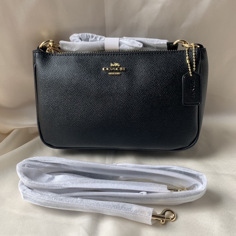 COACH SIGNATURE TOP HANDLE POUCH (25591)