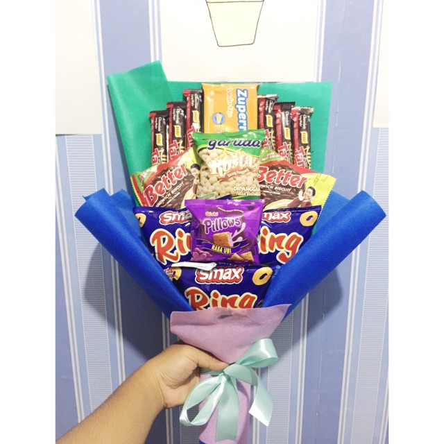 

B1 | Bucket Snack BISA DIKIRIM DIHARI YANG SAMA / Buket Jajanan / Bouquet Ciki Termurah