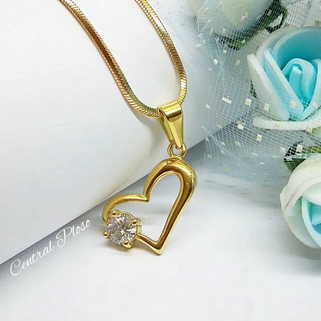 KALUNG TITANIUM GOLD 18K LOVE P12