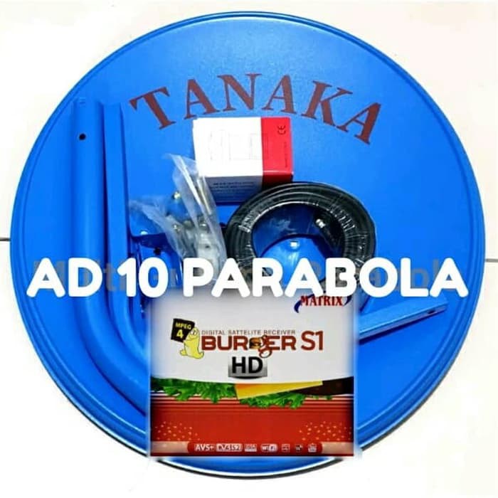 Unik Paket Lengkap Parabola Mini Matrix Burger S1 Berkualitas