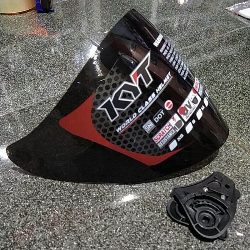 visor helm njs kairoz visor njs kairoz kaca helm njs kairoz-Darkamoke kyt