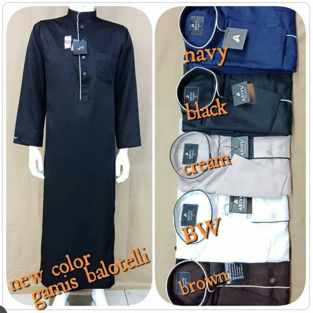 Jubah/Gamis Sholat Lengan Panjang Abiyu Indonesia