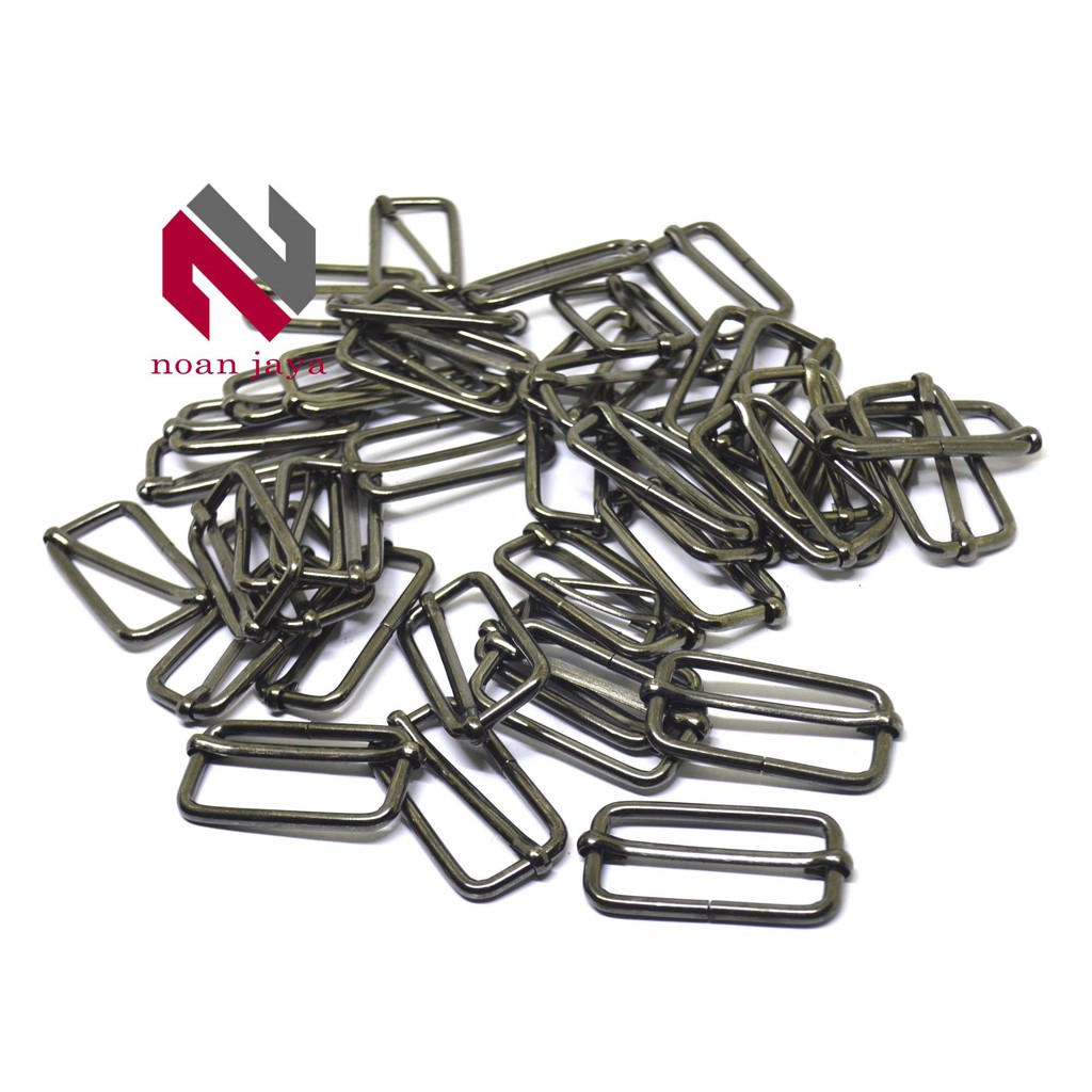 

RING JALAN TAS UKURAN 3.8 CM PER 1 PCS WARNA BLACKNIKEL RJ 38 BN