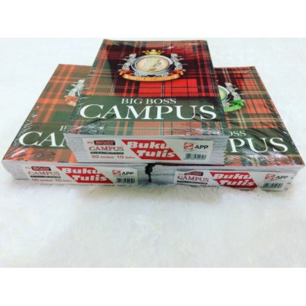 

BUKU TULIS CAMPUS BIG BOSS 50 LBR ( PAK ) ORIGINAL