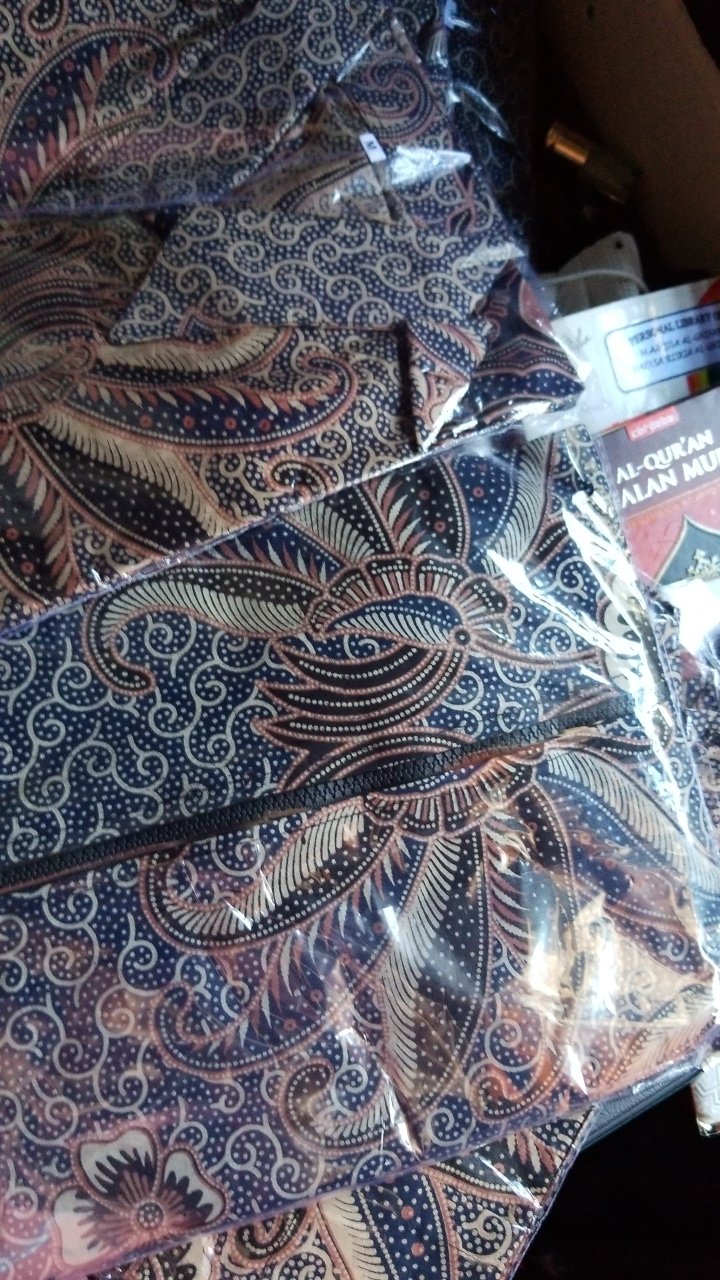 Size S M L Xl Xxl Baju Seragam Batik - Batik Couple Ori Ndoro Jowi Dnt Tunik Batik