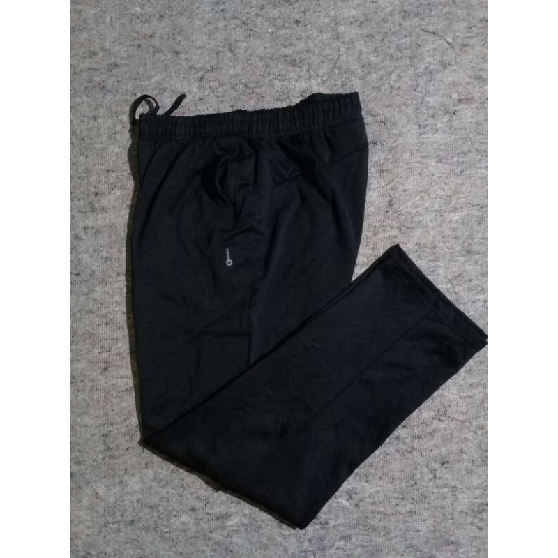 preloved celana training trackpants pria wanita celana pinggang karet thrift second original