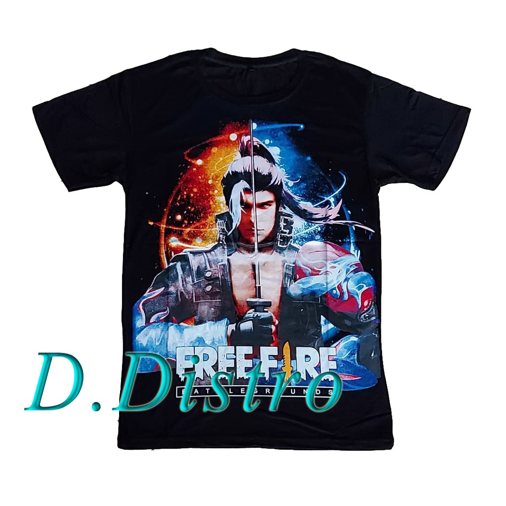 Kaos Free Fire Hayato Awakening Shopee Indonesia