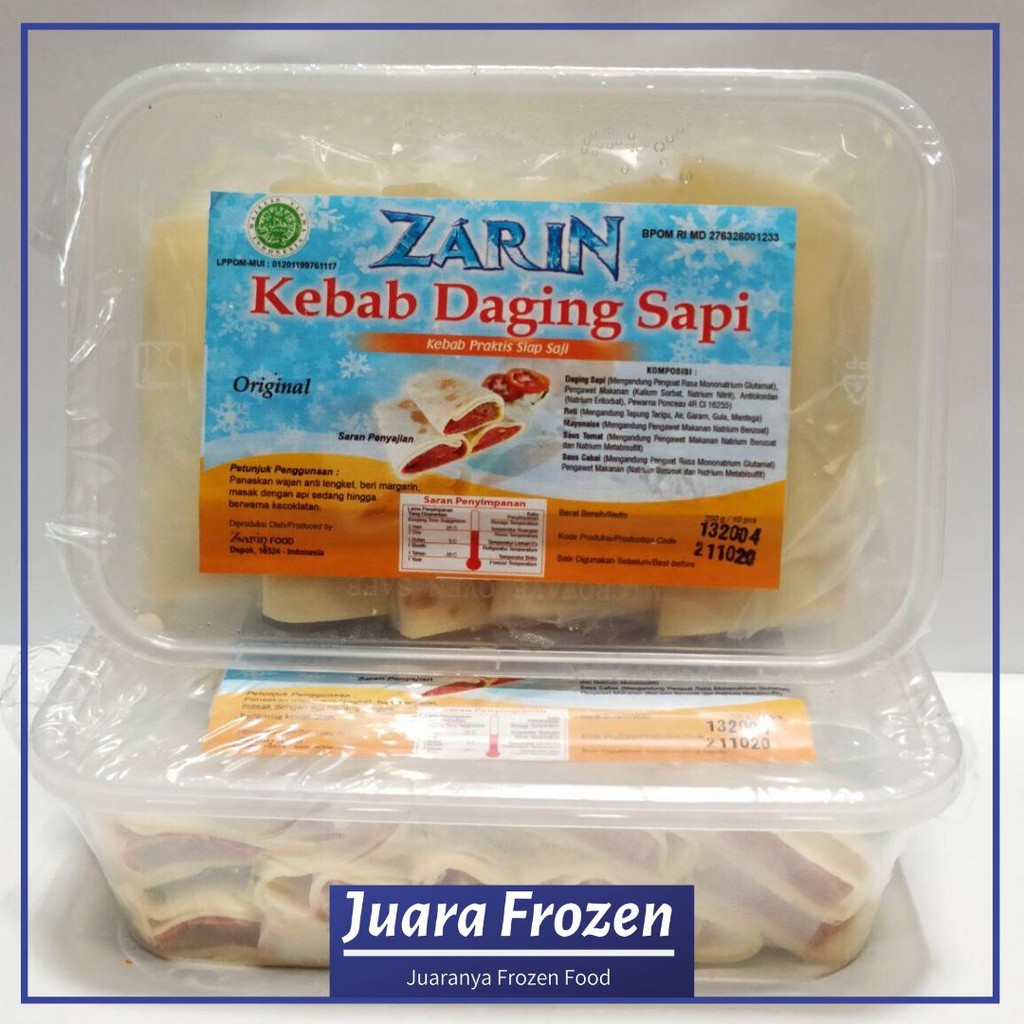 

Juara Frozen - Kebab Mini Isi 10pcs