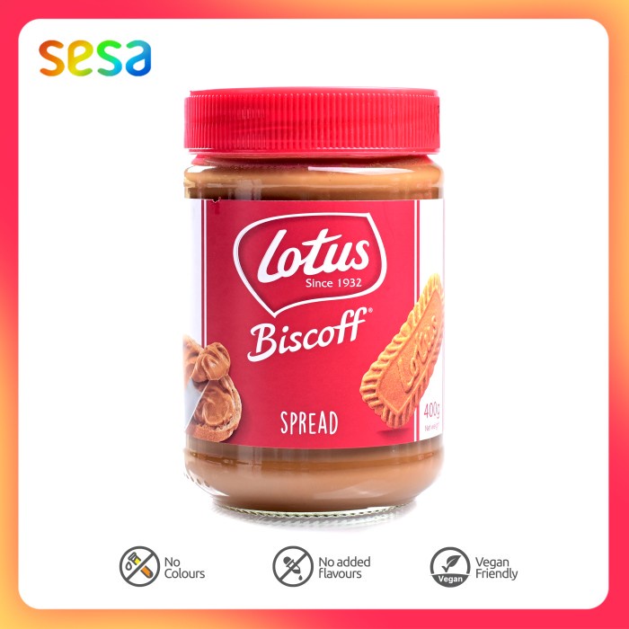 

Lotus Biscoff Smooth Spread 400 g (Selai Karamel)