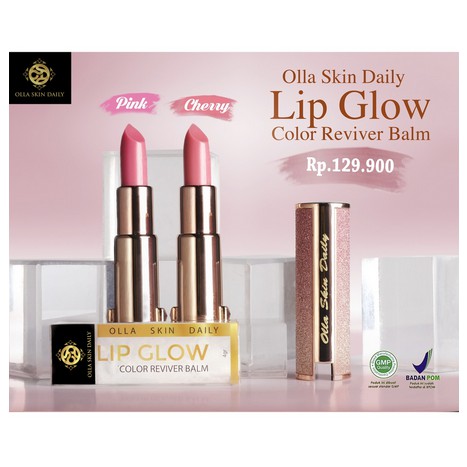 Lip Glow Color Reviver Balm//Promo only Cherry//Olla Skin Daily//OSD
