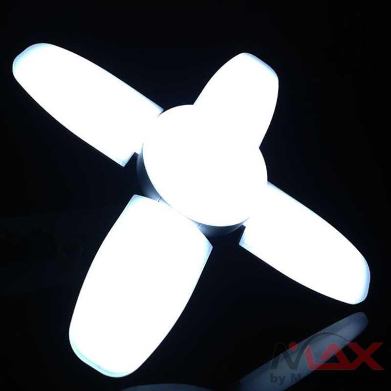 Foroureyes Lampu Bohlam LED Bulb Fan Blade E27 60W - 6500K Warna Putih